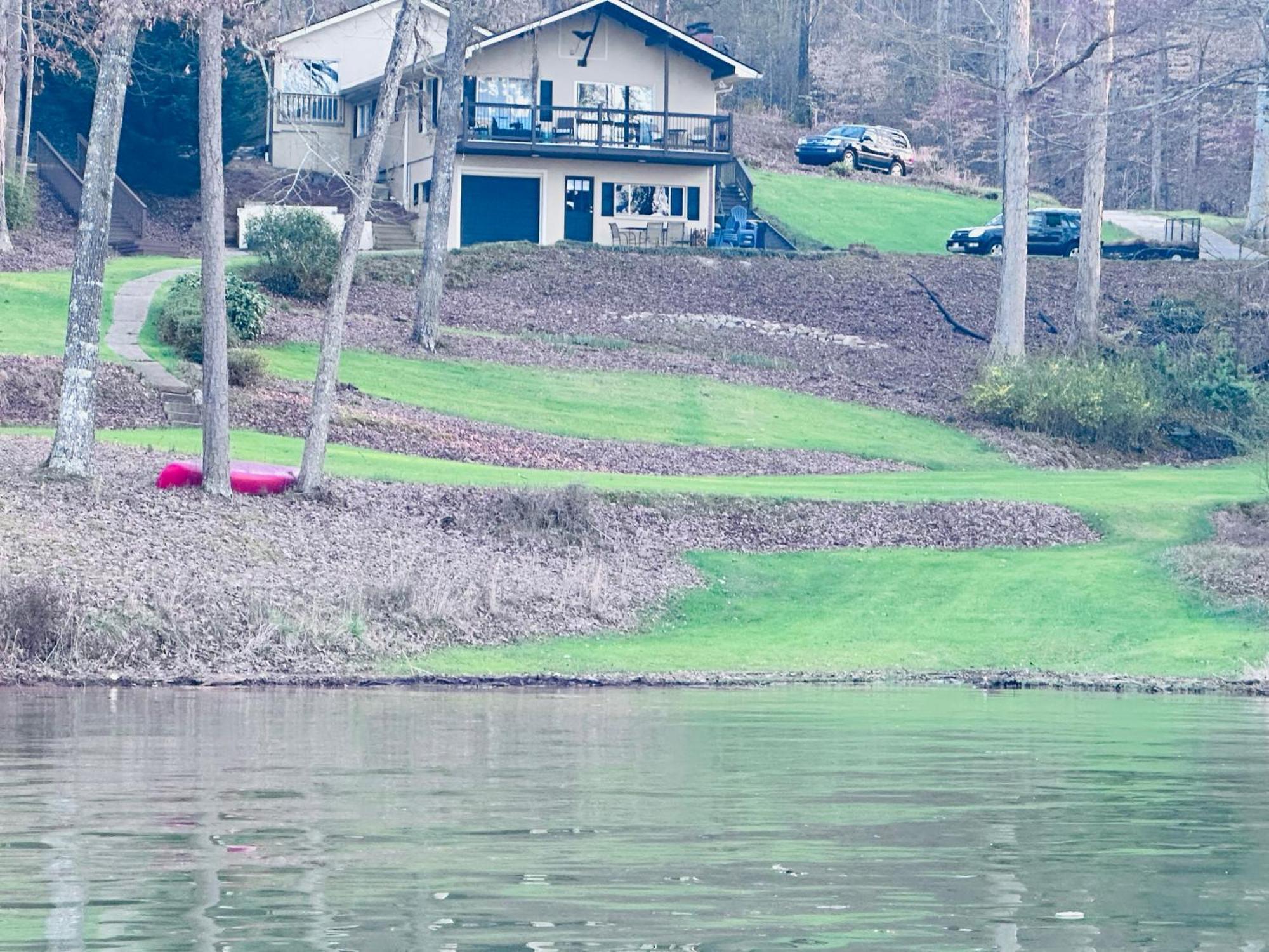 فيلا Cozy, Lake Lanier Property With Amazing Views داوسونفيل المظهر الخارجي الصورة